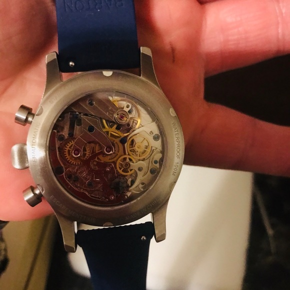 (Sold) Escapement flieger chrono - Picture 2 of 3